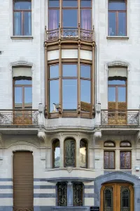Bay Window Prints: 66 Rue de L Hotel des Monnaies, Brussels, Belgium, (1894), c2014-c2017