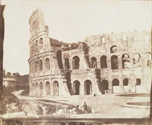 Calvert Prints: 67. Colosseum, Rome, Second View, May 1846. Creator: Calvert Jones