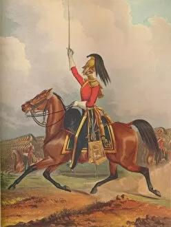 Command Gallery: 6th Dragoon Guards. Officer (Carabiniers), 1844. (1914)