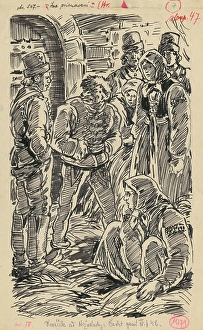 Crouching Prints: 7.- In prison, 1936. Creator: Andrej Kovacik