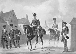 Sentry Prints: 71st Highland Light Infantry (Regiment (Review Order)