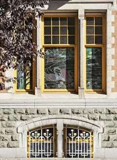 Window Frame Gallery: 74 Rue de la Reforme, Brussels, Belgium, (1904), c2014-c2017. Artist: Alan John Ainsworth