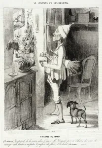 8 heures du matin, 1839. Creator: Honore Daumier