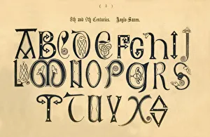 Delamotte Gallery: 8th and 9th Centuries. Anglo-Saxon, 1862