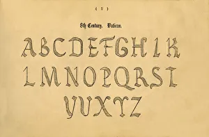Delamotte Gallery: 8th Century. Vatican, 1862