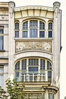 Cauchie Gallery: 9-15 Avenue Albert Giraud, Brussels, Belgium, (1910), c2014-2017. Artist: Alan John Ainsworth