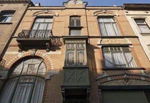 Net Curtain Prints: 90-92 Rue Renkin, Brussels, Belgium