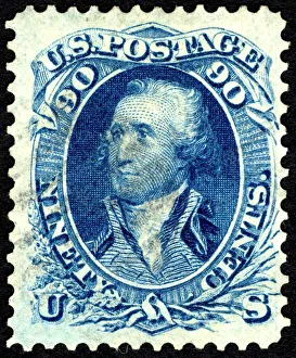 Frank Gallery: 90c Washington single, 1861. Creator: Unknown