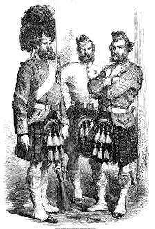 Beards Prints: The 93rd Regiment, Highlanders, 1857. Creator: Unknown