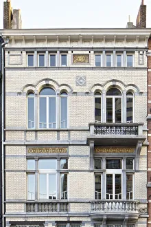 Sgraffito Prints: 94 Rue Tenbosch, Brussels, Belgium, (1902), c2014-c2017. Artist: Alan John Ainsworth