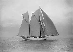 The 96 ft ketch Julnar, 1912. Creator: Kirk & Sons of Cowes