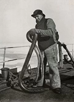 Robert Falcon Scott Collection: A. B. Cheetham, (The boatswain of the Terra Nova), c1910–1913, (1913)