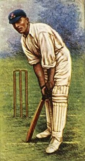 Batsman Collection: A. C. Russell (Essex), 1928. Creator: Unknown