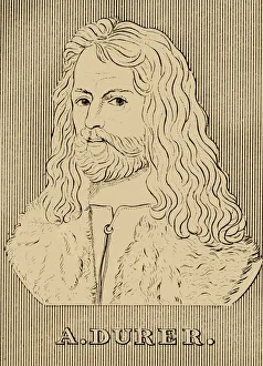 Theory Gallery: A. Durer, (1471-1528), 1830. Creator: Unknown