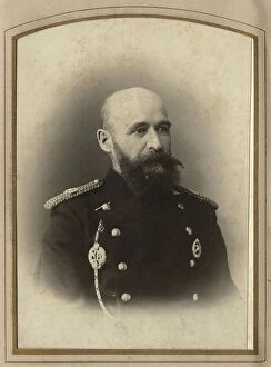 Chief Collection: A. G. Male, Brigade Chief of the Irkutsk Volunteer Fire Association, 1909. Creator: A. N. Osetskii
