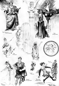 Wright Prints: 'A Greek Slave, ' the new musical comedy at Daly's Theatre