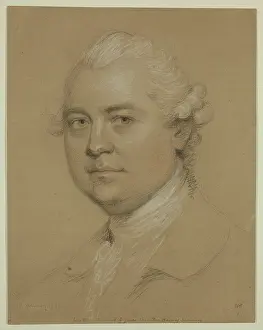 Jeweller Prints: A. Gustavius, Diamond Merchant from Sweden, 1778. Creator: Ozias Humphry