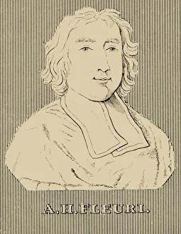 Dog Collar Prints: A. H. Fleuri, (1653-1743), 1830. Creator: Unknown