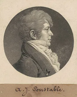 A. J. Constable, 1809. Creator: Charles Balthazar Julien Fevret de Saint-Memin