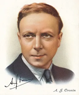 Wd Ho Prints: A. J. Cronin, 1937. Artist: Archibald Joseph Cronin