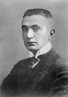 Alexander Feodorovich Kerensky Prints: A. Kerensky of Russia, 1917. Creator: Unknown