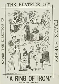 Scrap Book Prints: 'A Ring of Iron', late 19th century. Creator: Unknown
