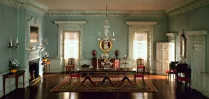 Tiny Prints: A19: Maryland Dining Room, 1770-74, United States, c. 1940