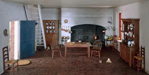 Virginia Collection: A27: Virginia Kitchen, 18th Century, United States, c. 1940