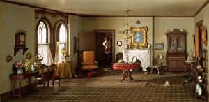 A33: 'Middletown' Parlor, 1875-90, United States, c. 1940