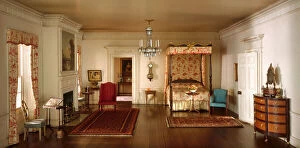 Chandelier Collection: A8: Massachusetts Bedroom, c. 1801, United States, c. 1940