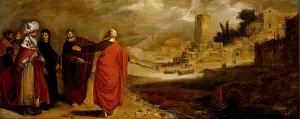 Aaron Changing the Water of the River into Blood, 1610. Creator: Jan Symonsz. Pynas