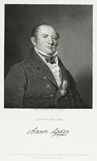 Durand Asher Brown Prints: Aaron Ogden, 1834. Creator: Asher Brown Durand