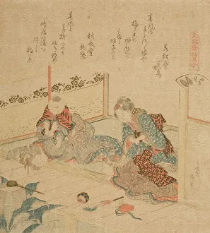 Saki No Prints: Abalone, 1821. Creator: Hokusai