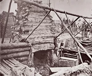 Andrew Joseph Russell Gallery: Abandoned Camp, Falmouth, Virginia, 1862. Creator: Andrew Joseph Russell