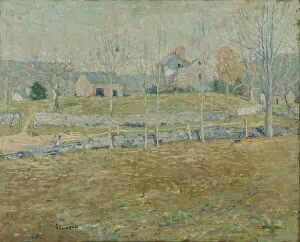 Lonely Gallery: An Abandoned Farm, ca. 1908. Creator: Ernest Lawson