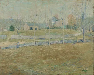 Lonely Gallery: An Abandoned Farm, ca. 1908. Creator: Ernest Lawson