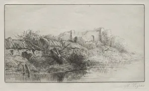 Abandoned Village. Creator: Alphonse Legros (French, 1837-1911)