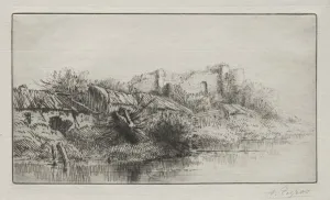 The Abandoned Village. Creator: Alphonse Legros (French, 1837-1911)