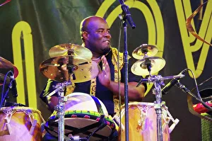 Abass Dodoo, Love Supreme Jazz Festival, Glynde Place, East Sussex, 2015. Artist: Brian O Connor