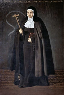Images Dated 30th September 2005: Abbess Jeronima de la Fuente, 1620. Artist: Diego Velazquez