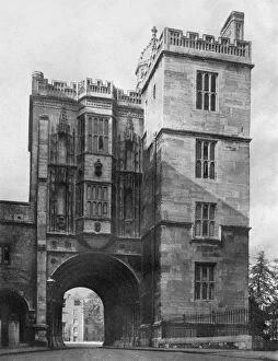 Abbey Gateway, Bristol, 1924-1926.Artist: Underwood