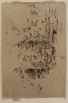 The Abbey Jubilee, 1887. Creator: James Abbott McNeill Whistler
