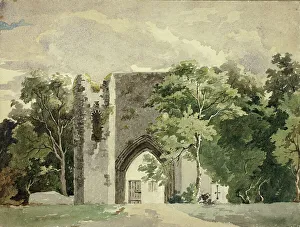 Reynolds Samuel William I Prints: Abbey Ruin, n.d. Creator: Samuel William Reynolds