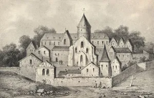 The Abbey of St Antoine des Champs, 1915