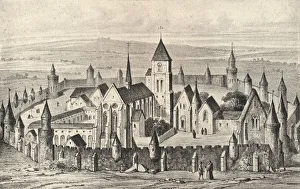 Religious Order Prints: The Abbey of St Martin-des-Champs, 1915