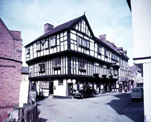 Shropshire Prints: Abbot's House, Shrewsbury, Shropshire