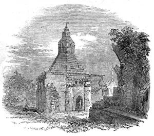 The Abbot's Kitchen, Glastonbury, 1854. Creator: Unknown