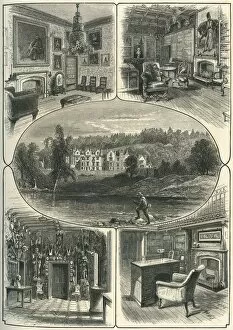 Residence Gallery: Abbotsford, c1870