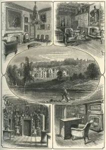 Sir Walter Collection: Abbotsford, c1870