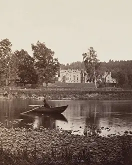 Tweed Prints: Abbotsford, Scotland, between 1870 and 1880. Creator: George Washington Wilson